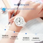 Louis Jess Outlet Youth Quartz Watch with Week Calendar Dial Men's Student Exam Special Rubber Band Children's Lun Watch - Image 4