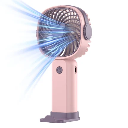 Original Manufacturer Selling Mini Portable Fan Usb Rechargeable PP+Electronic Components Personal Handy Fan-YGDFS21 / USB / As Picture